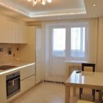 Glossy dining table surface