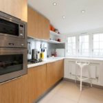 Built-in appliances in the kitchen