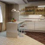 Τοποθέτηση στο δάπεδο της κουζίνας