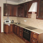 Καφέ γωνιακό σετ