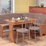 Metal-framed kitchen chairs