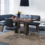 Kitchen design with corner in the dining area