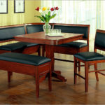 Tulips in a vase on the kitchen table