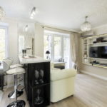 Upholstered bar stools