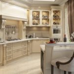 Upholstered kitchen chair