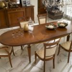 Large brown table