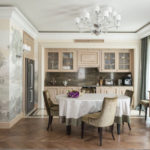 Cuisine moderne de style classique