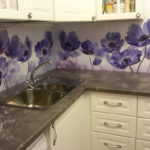 Plan de travail en pierre artificielle