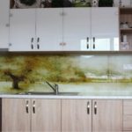 Tablier brillant en plastique acrylique