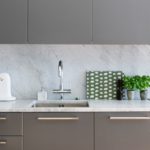 Delantal de estilo minimalista