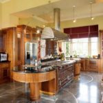 เครื่องดูดควันขนาดใหญ่ทั่วเกาะห้องครัว