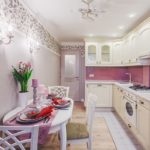 Helle Küche im Provence-Stil