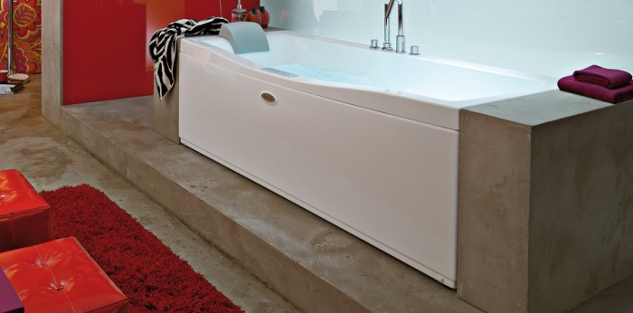 Baignoire en acrylique.