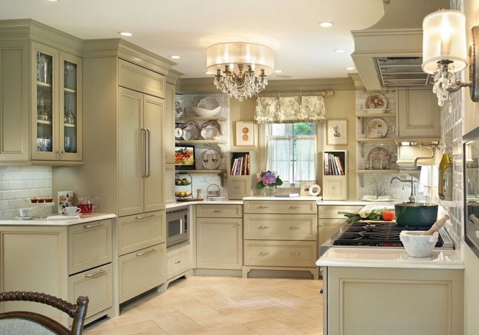 Meubles shabby chic.