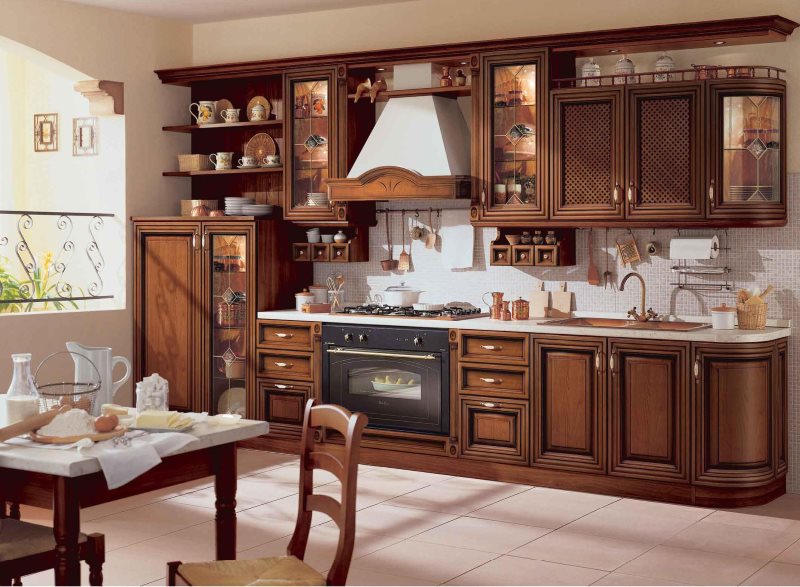 Juego lineal de madera italiana