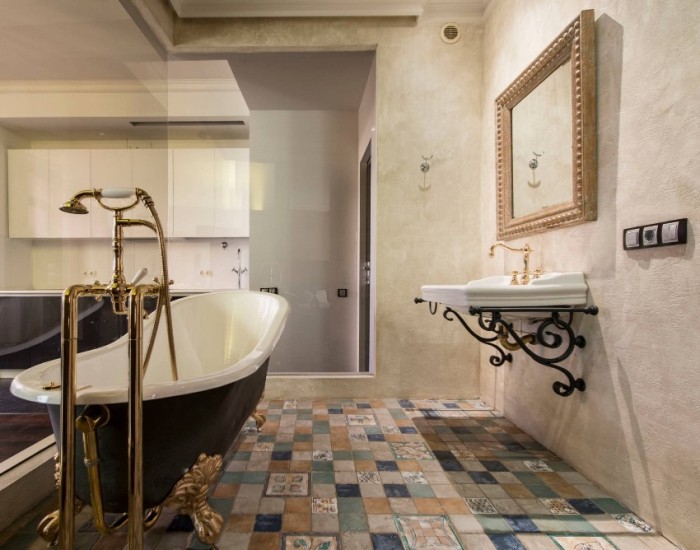 Outils pour le plâtrage.