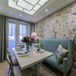 مجموعة الطعام مع أريكة مباشرة