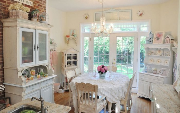 Quand le shabby chic est-il né?