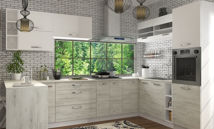 Làm thế nào để lắp ráp một nhà bếp mô-đun.