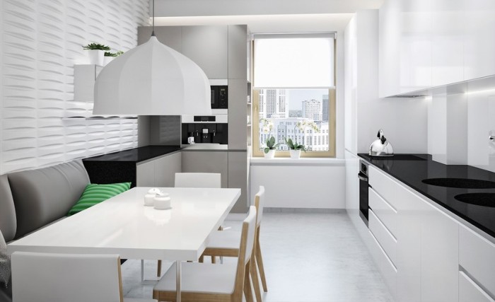 disposition de minimalisme de cuisine.