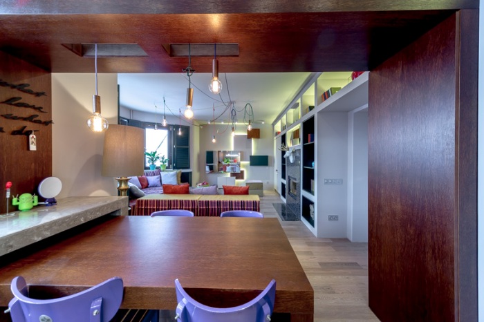 Lámpara para la cocina.