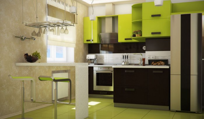 Éléments de la cuisine aux olives.