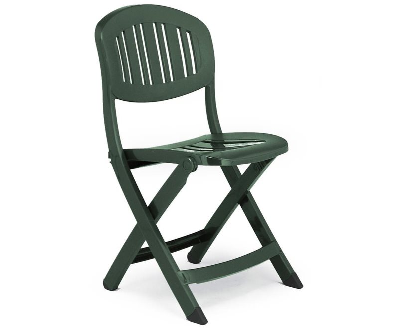 Scaun pliabil din plastic de calitate pentru bucătărie