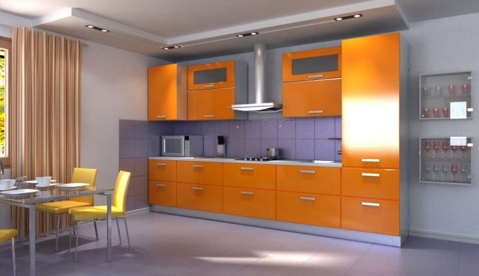 عيوب المطبخ الخطي.