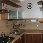 Garde-corps d'angle dans la cuisine de Khrouchtchev