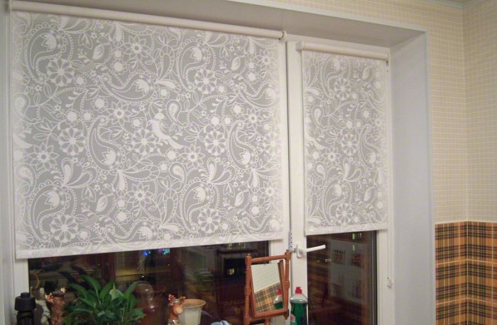 Cortinas romanas.