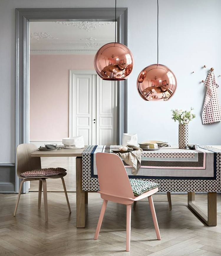 Abat-jours brillants pour luminaires de cuisine