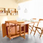 Set modern de mobilier pliabil pentru bucătărie