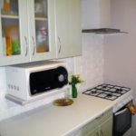 Sobe cu gaz în colțul bucătăriei