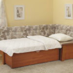 Sleeping place in the kitchen