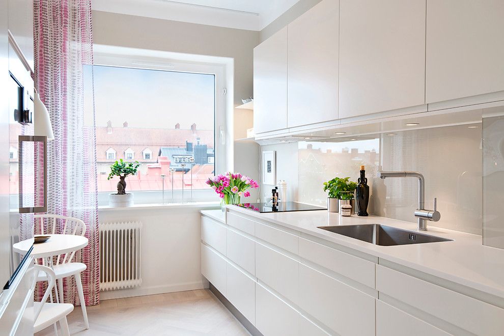 Елементи на минимализъм в кухнята в скандинавски стил