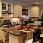 Đảo bếp thay vì bàn ăn