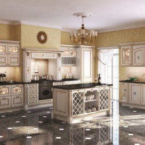 Podea ceramică lucioasă