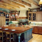 ชุดครัวเกาะไม้