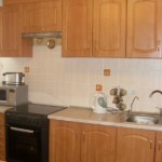 Facades under a tree on a headset of economy class