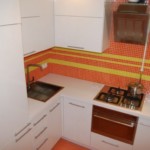 Tablier de carreaux de verre brillant