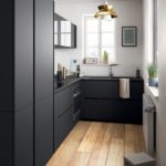 Fasad grafit perabot dapur