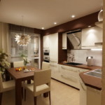 Bucătărie colț cafea