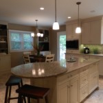 Blatul rotund al unui blat de bare