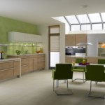 Scaune de bucătărie verde