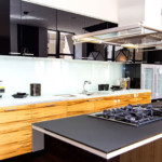 Bếp gas ở đảo bếp