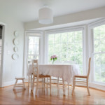 Трапезария в ергенски прозорец на селска къща