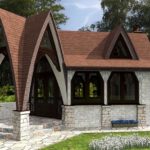 Έργο κλειστού τύπου καλοκαιρινής κουζίνας