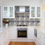 Delantal de cocina de cerámica mosaico