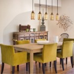 Grupo de comedor de estilo oriental