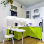 Compacte hoekkeukenset